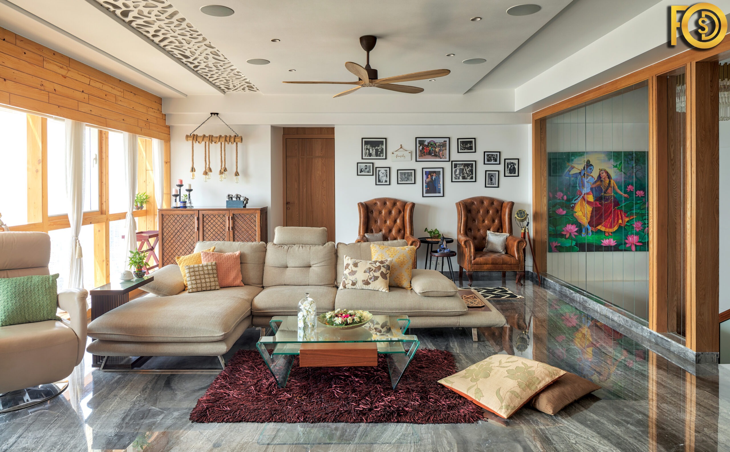Modern Living Space Interior